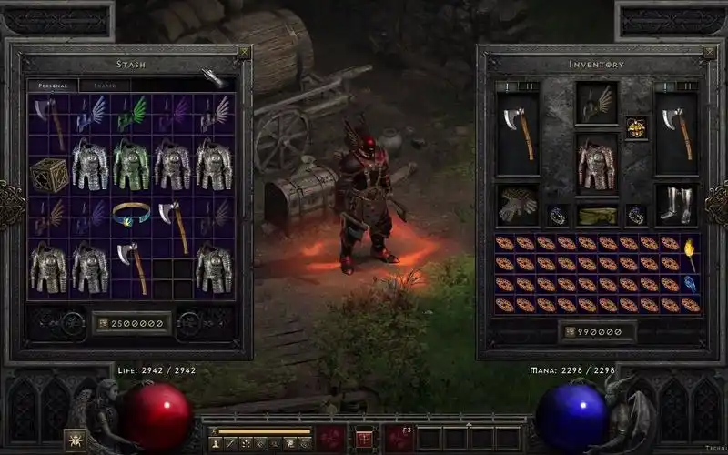 暗黑2重制版 | a测 | 靓装野蛮人_哔哩哔哩_bilibili