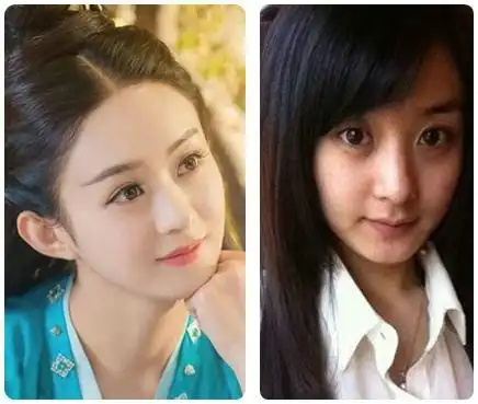 女星卸妆后什么样?迪丽热巴,赵丽颖美貌依旧