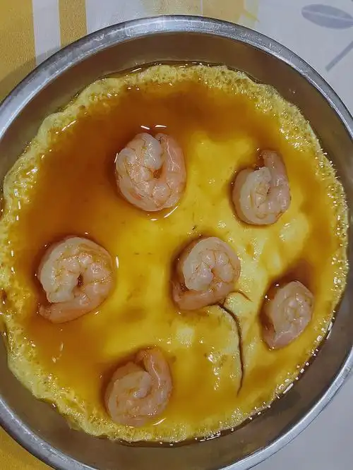 虾仁蒸蛋🍤