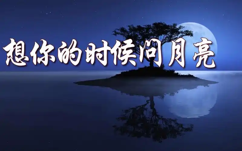 流行情歌想你的时候问月亮深情婉转娓娓动听萨克斯演奏