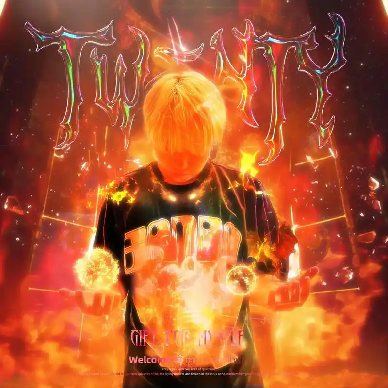 说唱专辑人像封面设计之前做的发出来看看#说 - 抖音