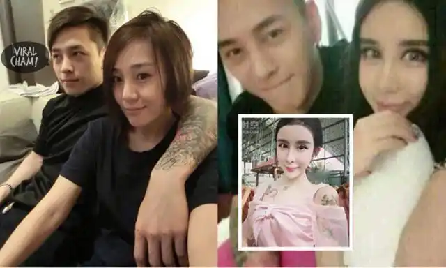 这些亲密照的尺度还不小,足够证明洪尧跟曹赢心感情出问题了.