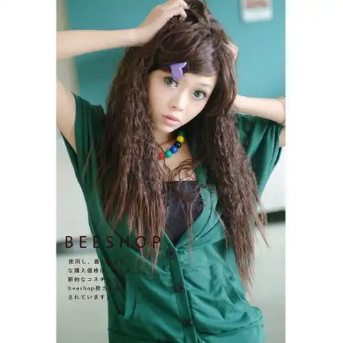 而且比冷烫好打理~下面是玉米烫 牙签烫我朋友有弄过 停好看的