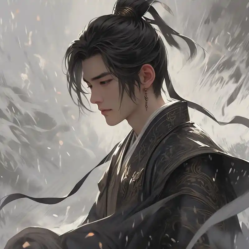 动漫古风头像♂男生头像超霸气 谁还没几张超酷的动漫头像呢,冷酷霸气