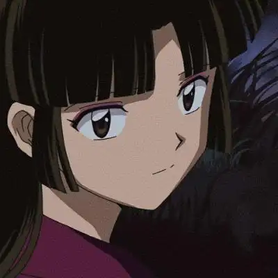 高清好看的犬夜叉珊瑚图片头像