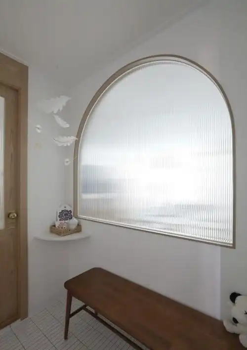 入户门玄关装修效果图(入户门正对主卧门解决效果图) - 小新网