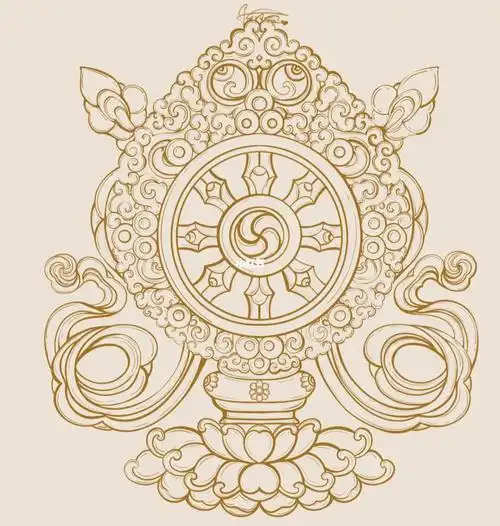 中国传统图案纹样  #设计灵感  #中国风  #传统文化  #佛教