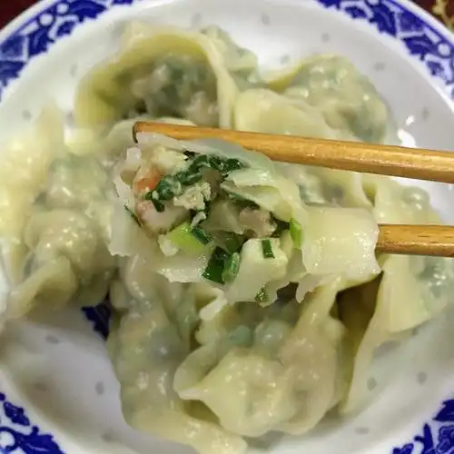 j_p5u1做的猪肉韭菜馅饺子