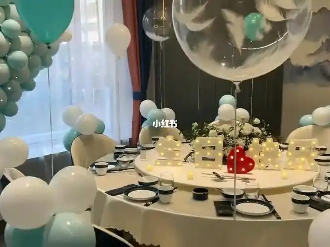 长春饭店包房生日布置