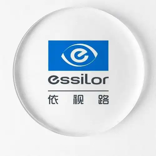 眼镜依视路镜片近视配镜钻晶a3a4x4高清定制眼镜片