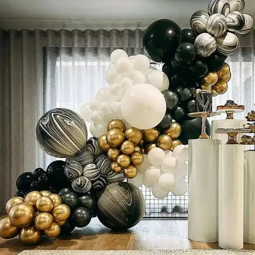 男生生日布置  #男生生日气球布置  #开业布置  #生日派对布置