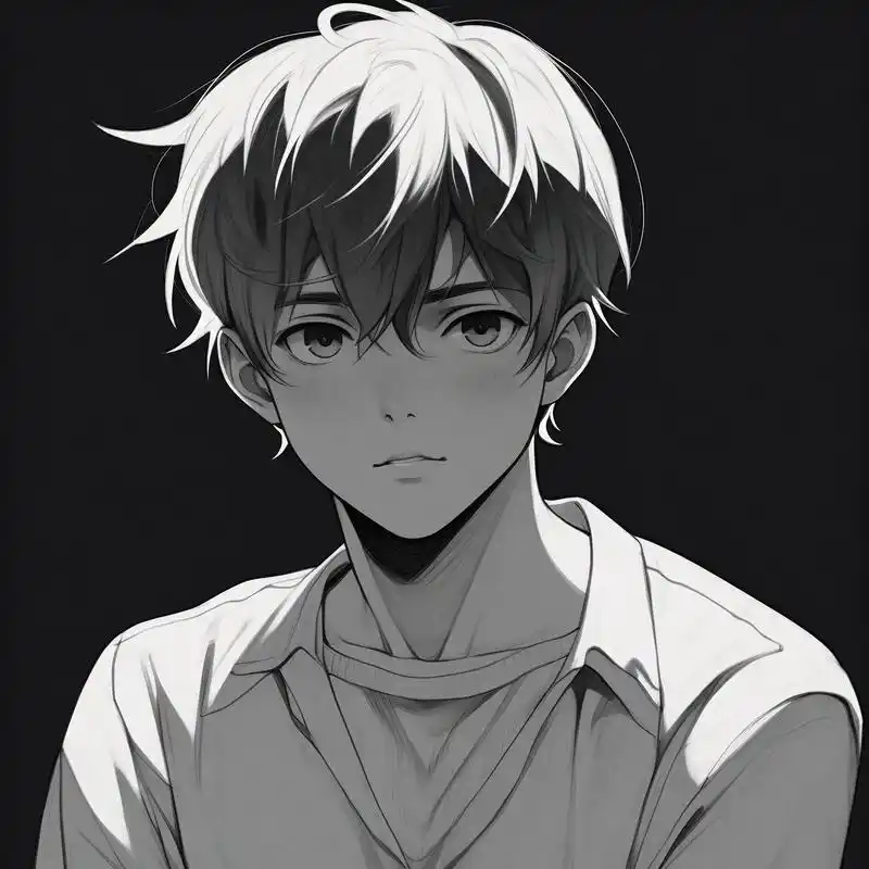 男生黑白头像,痞帅又高冷90