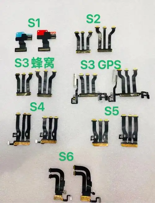 适用于苹果手表液晶显示排线series7 7代41mm液晶连接触摸排s745