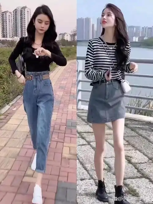 穿衣搭配--夏季小个子女生显高时髦搭配!