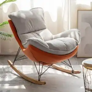 阳台躺椅沙发摇椅图片