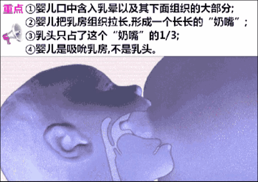 避免乳头损伤刚开奶的新妈妈乳头嫩,容易被宝宝咬破,喂奶时应该让宝宝