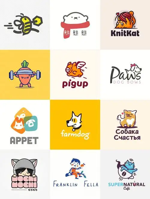 卡通logo设计欣赏