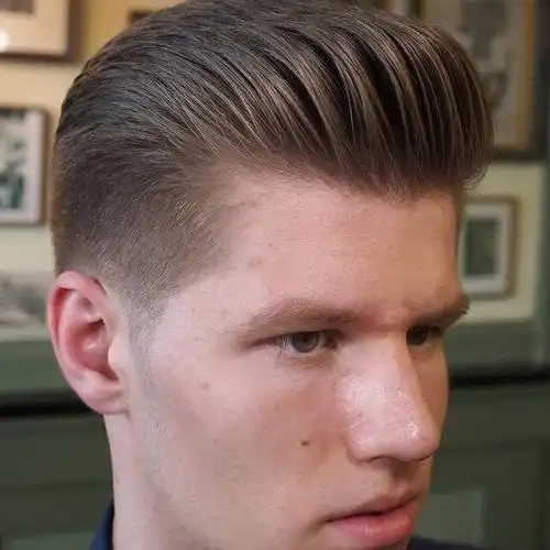 经典背头短发推荐 时尚帅气显个性_时尚男发 - 美发站