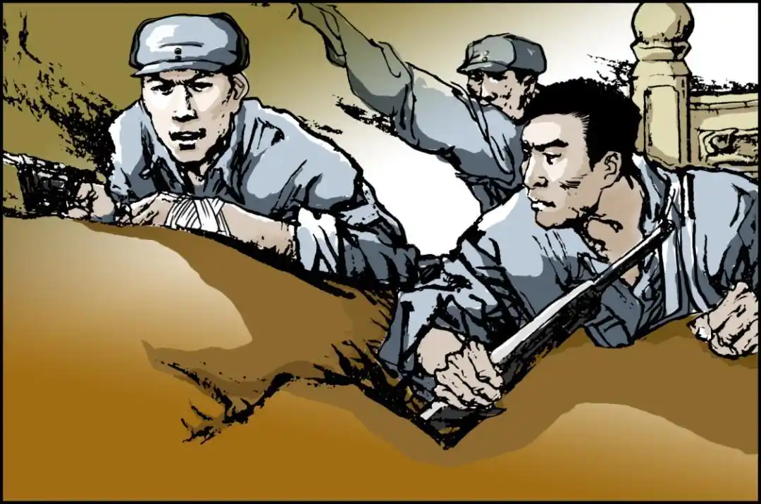 手绘红色故事天福山起义②