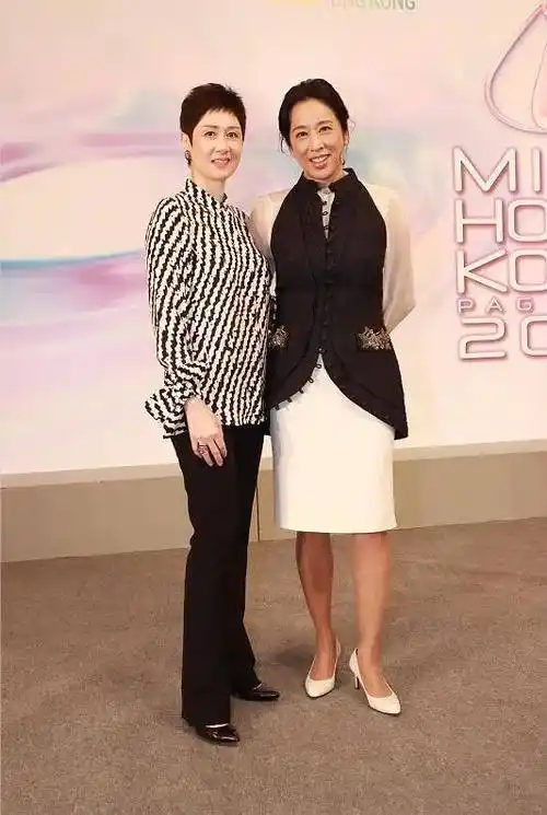 朱玲玲参加晚宴被她的气质惊艳到了,穿西装不露肤不装嫩,到老都没有大