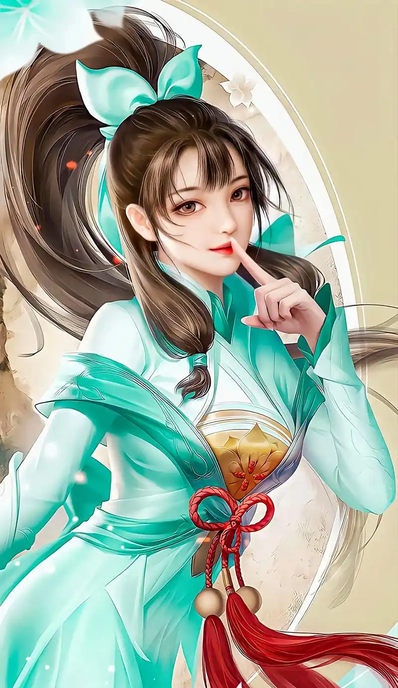 古风诗词 古风美女手绘 绝绝子