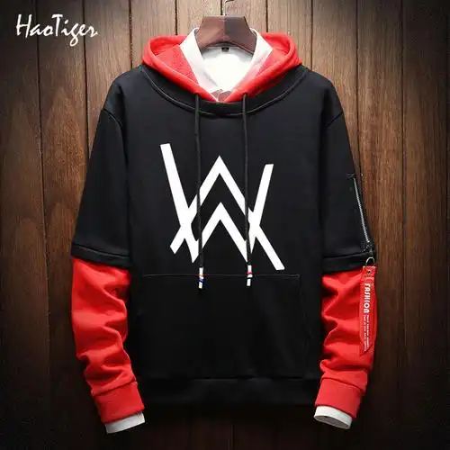 艾伦沃克卫衣男女连帽alanwalker电音faded同款卫衣