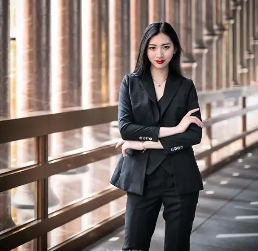 2018秋冬明星同款黑色西装套装小香风英伦风职业西服马甲三件套女