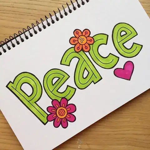 英文单词简笔画积极向上的英文