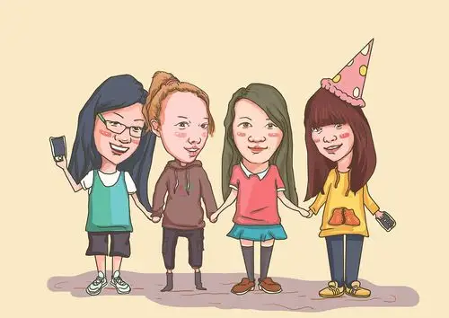 宿舍集体肖像画