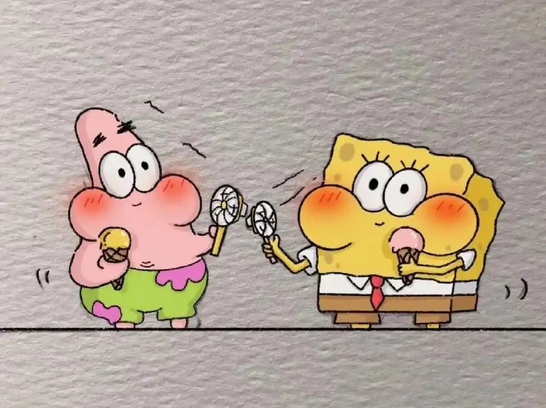 海绵宝宝与派大星 图片