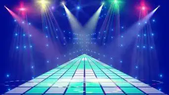 动感灯光舞台背景视频素材