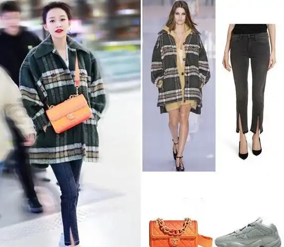 孙怡唐嫣撞衫,都是长腿美女,相差10岁谁更有少女感?