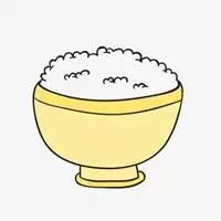 吃大米饭的卡通头像点击鼠标右键下载