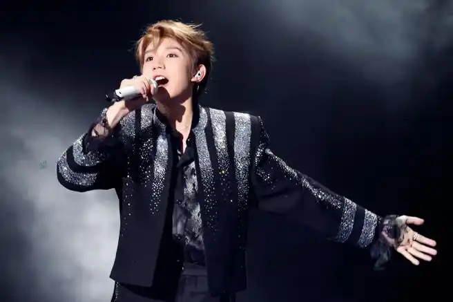 与王源十年璀璨共往##王源放下话筒之后还在唱