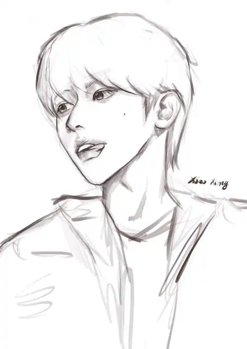 蔡徐坤#procreate#procreate绘画