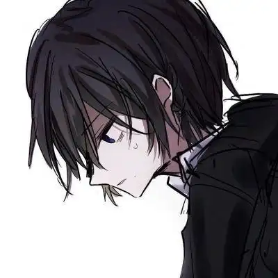 孤独动漫男头/突然好想你你会在哪里_男生头像_我要个性网