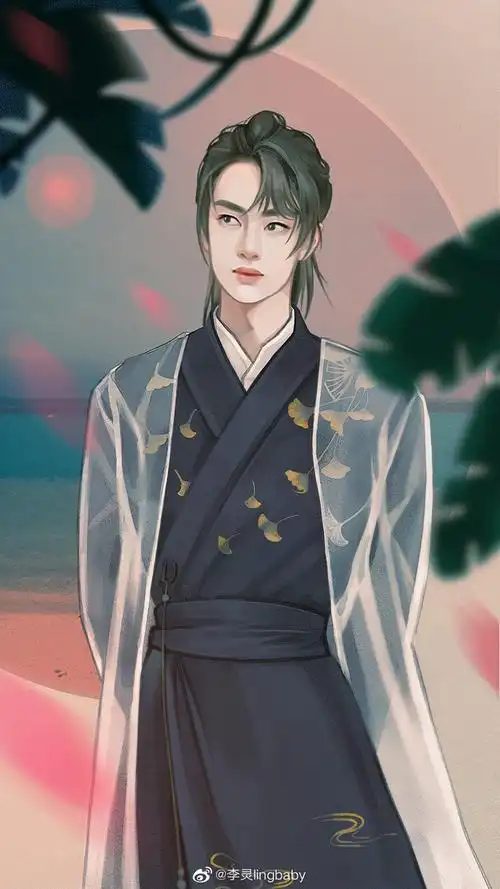 王一博动漫图同人绘画版