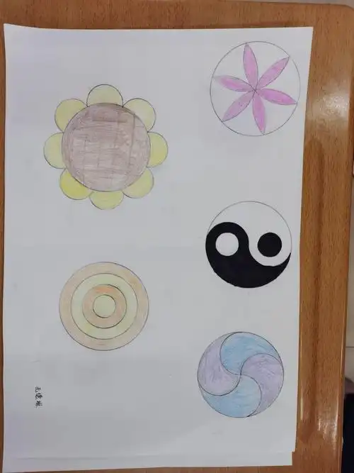 用圆设计漂亮得图案