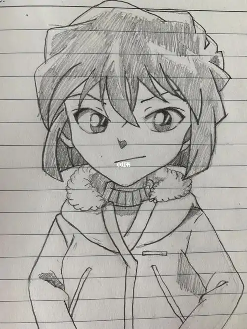 名侦探柯南简笔画灰原哀