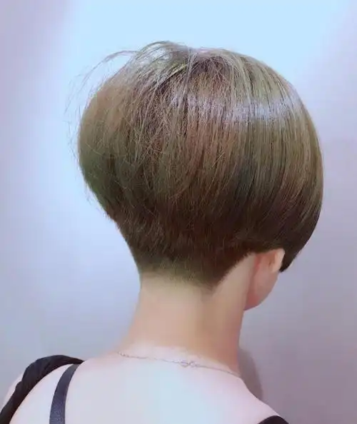 时尚女短发盖盖头,锅盖头图片-第2图,发型图片