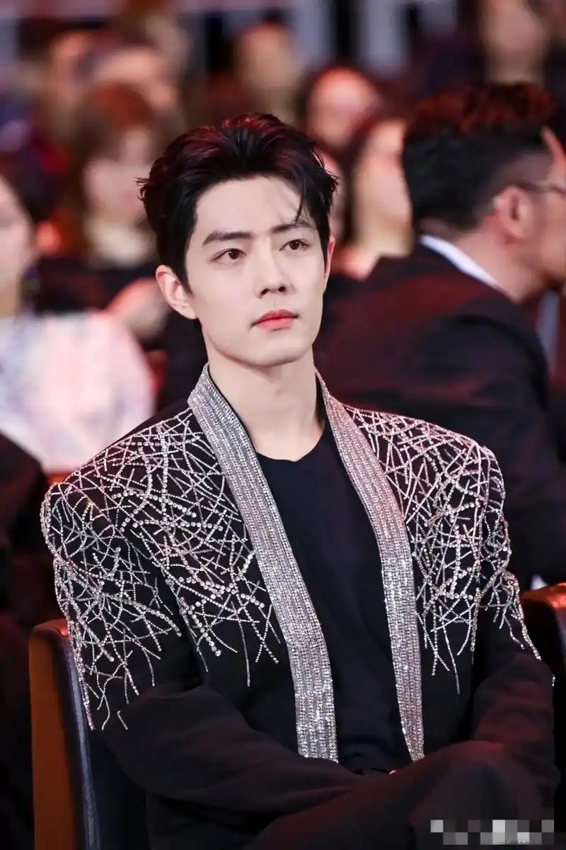 不说别的,肖战的颜和当年的霍建华有的一拼!