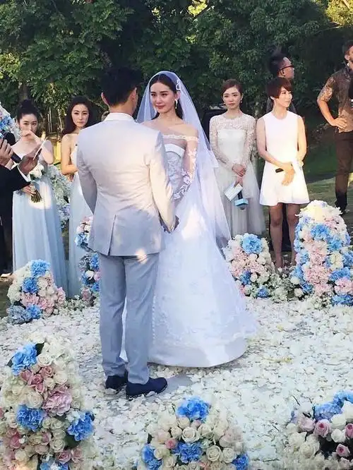 刘诗诗和吴奇隆的豪华巴厘岛婚礼:非常浪漫奢华