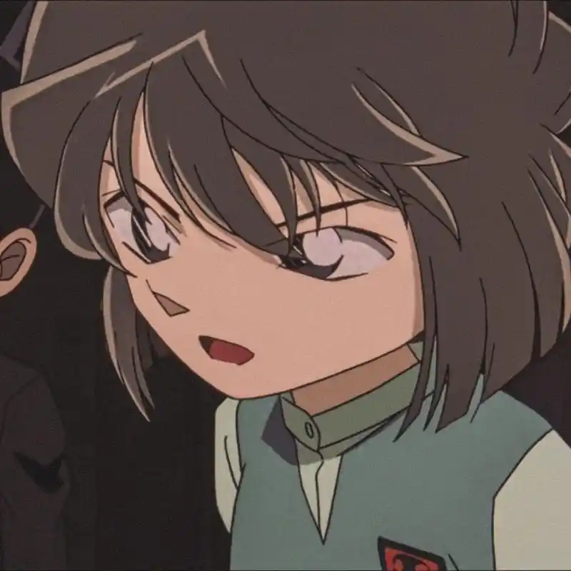 「头像」灰原哀 | 名侦探柯南 自截自调,礼貌抱图