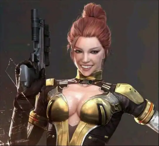 cf资深玩家神p图,当所有的女角色都微笑起来