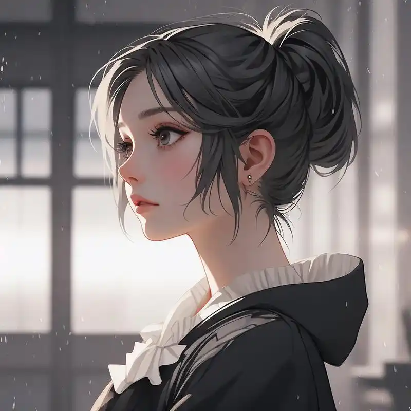 动漫女生头像高冷范9799