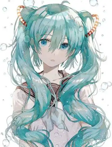 动漫人物头发画法女生双马尾-图片大观-奇异网