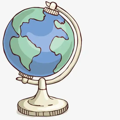 矢量模型地球仪