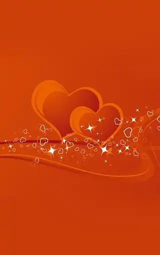 心心相印640x960苹果手机iphone4s心型壁纸