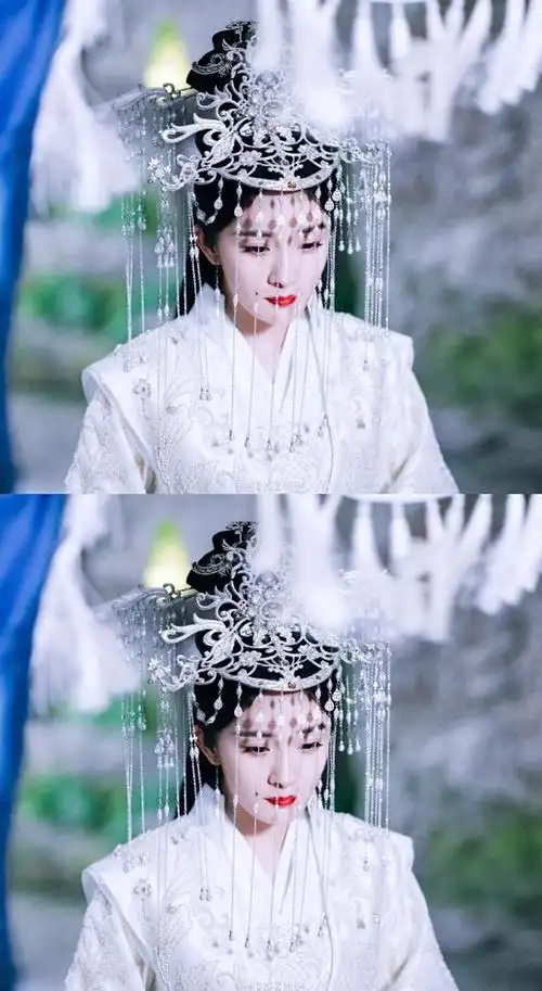 太美了!白浅大婚,白色喜服仙气十足,网友:四海八荒杨幂第一!