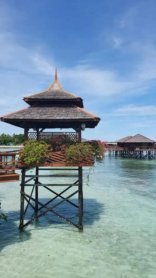 马来西亚仙本那海景风光